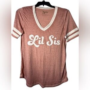 Show Me Your Mumu Boyfriend Cuddle Tee Lil Sis Graphic Tee